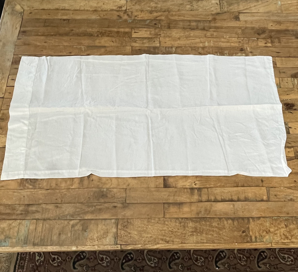 Libeco 100% Linen King Pillow Case White 20" x 36" Made in Belgium